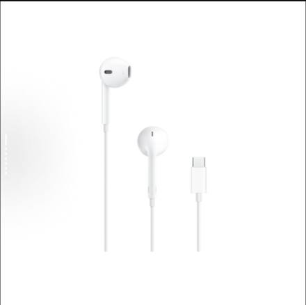 Проводные наушники вкладыши белые