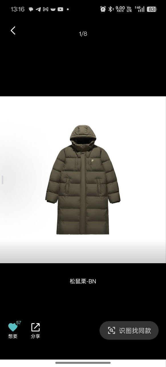 Пуховое пальто с капюшоном для зимы